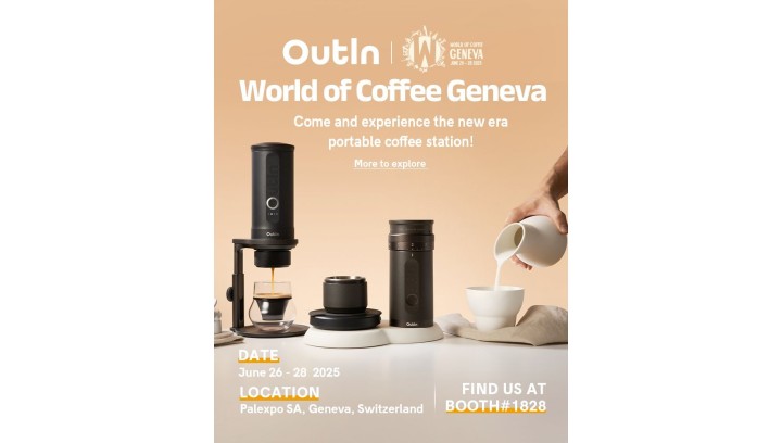 OUTIN et RED-DOLPHIN présents à World of Coffee Geneva 2025
